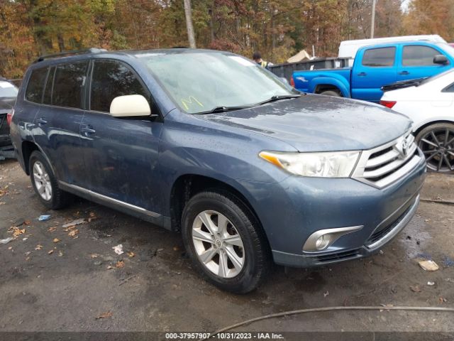 TOYOTA HIGHLANDER 2011 5tdbk3eh1bs074143