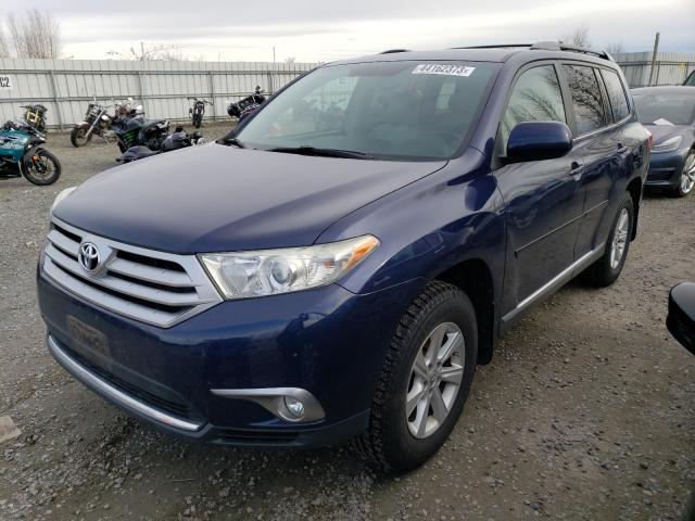 TOYOTA HIGHLANDER 2011 5tdbk3eh1bs075275