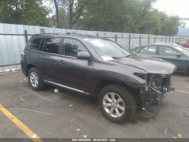 TOYOTA HIGHLANDER 2011 5tdbk3eh1bs079097