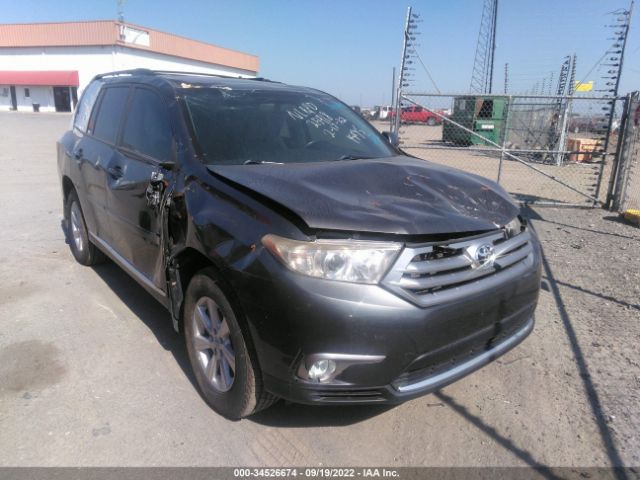 TOYOTA HIGHLANDER 2011 5tdbk3eh1bs083506