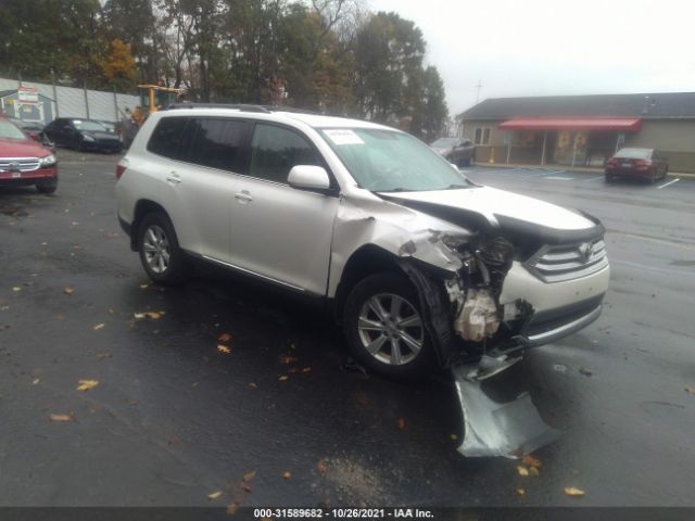 TOYOTA HIGHLANDER 2012 5tdbk3eh1cs095138