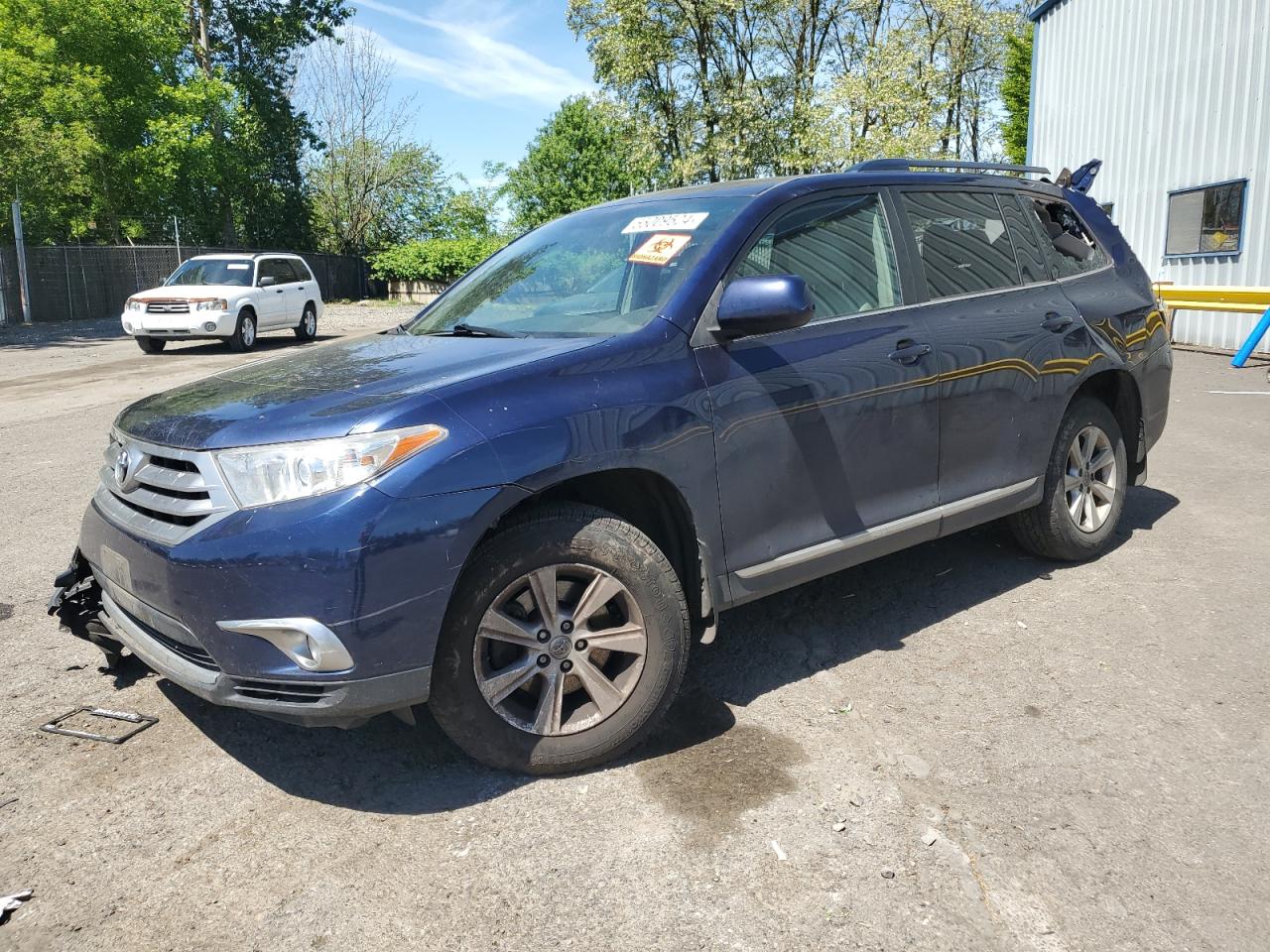 TOYOTA HIGHLANDER 2012 5tdbk3eh1cs098055