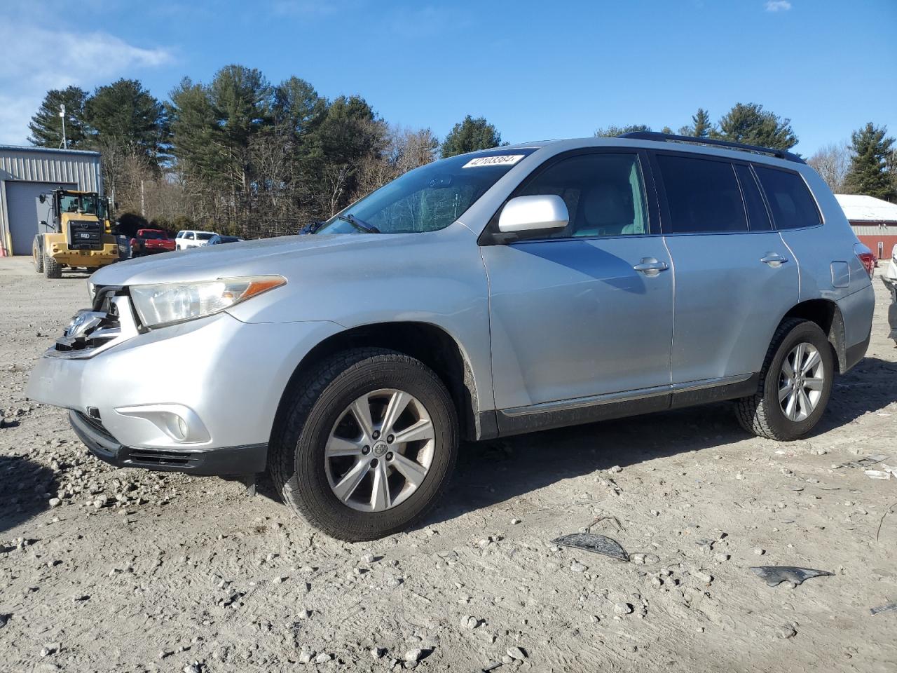 TOYOTA HIGHLANDER 2012 5tdbk3eh1cs099786