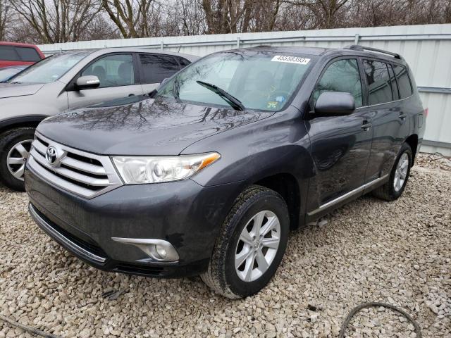 TOYOTA HIGHLANDER 2012 5tdbk3eh1cs101746