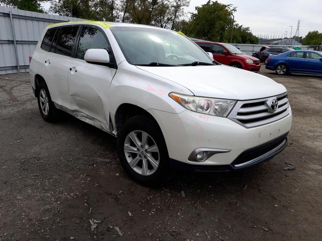 TOYOTA HIGHLANDER 2012 5tdbk3eh1cs107045