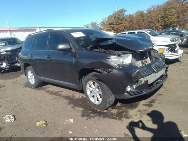 TOYOTA HIGHLANDER 2012 5tdbk3eh1cs110639