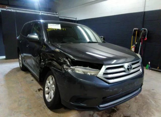 TOYOTA HIGHLANDER 2012 5tdbk3eh1cs113329