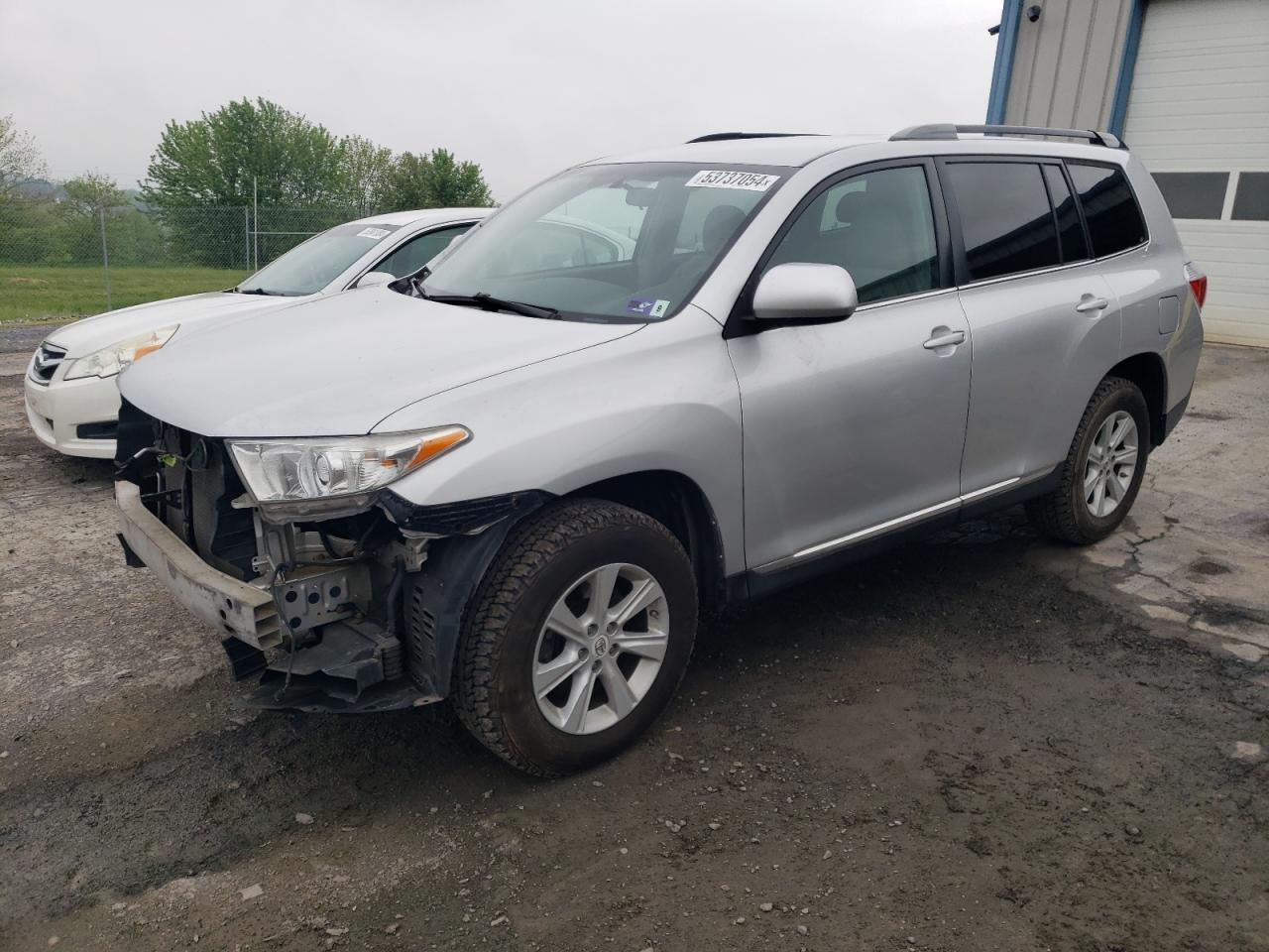 TOYOTA HIGHLANDER 2012 5tdbk3eh1cs121057