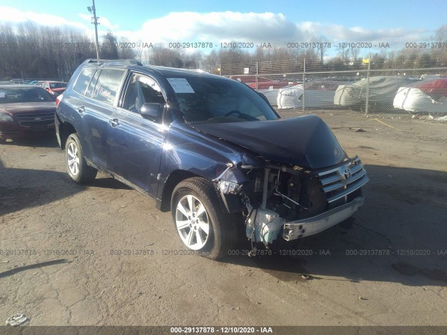 TOYOTA HIGHLANDER 2012 5tdbk3eh1cs122175