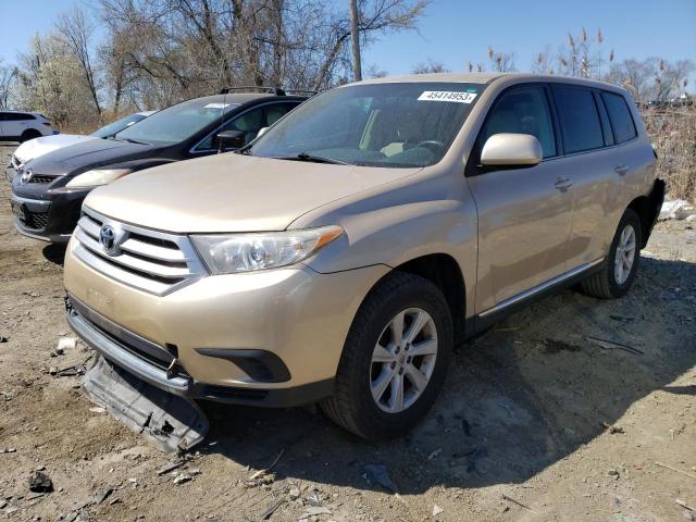 TOYOTA HIGHLANDER 2012 5tdbk3eh1cs124394