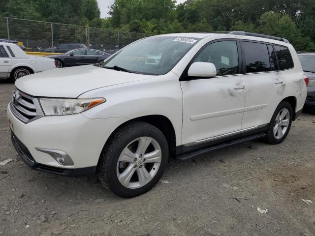 TOYOTA HIGHLANDER 2012 5tdbk3eh1cs125528