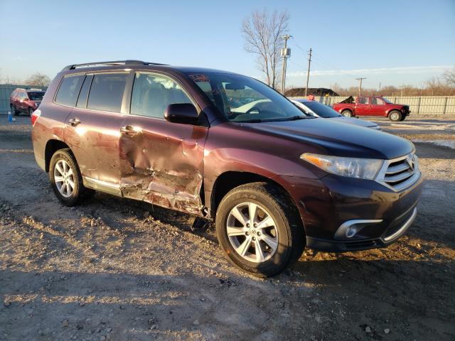 TOYOTA HIGHLANDER 2012 5tdbk3eh1cs131717