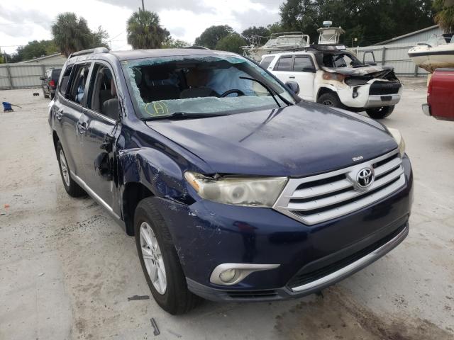 TOYOTA HIGHLANDER 2012 5tdbk3eh1cs147979