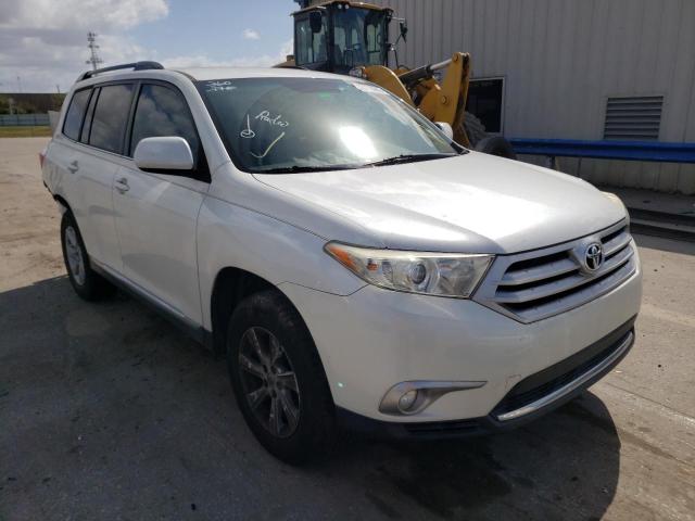 TOYOTA HIGHLANDER 2012 5tdbk3eh1cs156973