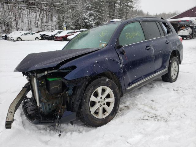 TOYOTA HIGHLANDER 2012 5tdbk3eh1cs160117