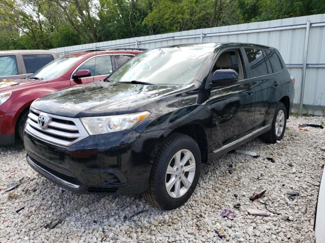 TOYOTA HIGHLANDER 2012 5tdbk3eh1cs160697