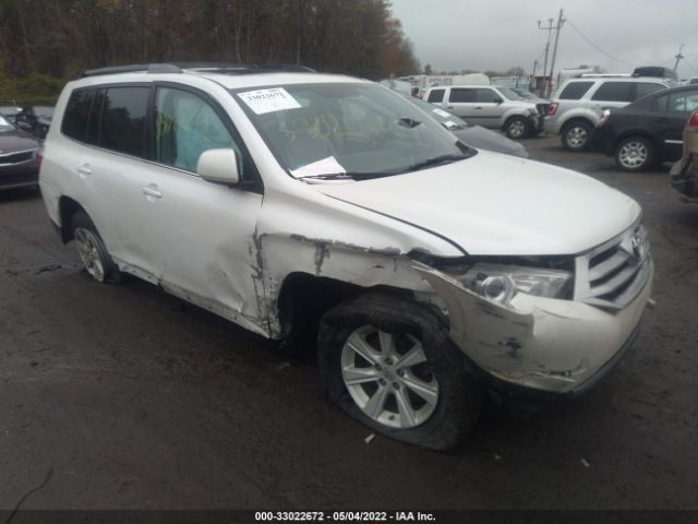 TOYOTA HIGHLANDER 2013 5tdbk3eh1ds178537