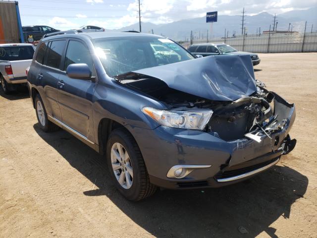 TOYOTA HIGHLANDER 2013 5tdbk3eh1ds192387