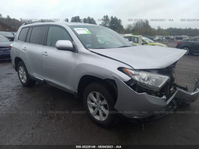 TOYOTA HIGHLANDER 2013 5tdbk3eh1ds194270