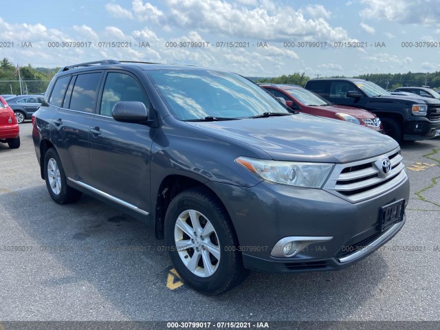 TOYOTA HIGHLANDER 2013 5tdbk3eh1ds197007