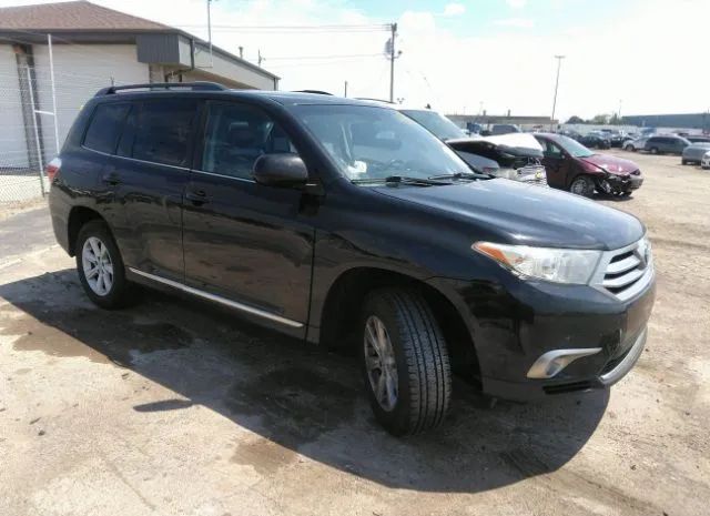 TOYOTA HIGHLANDER 2013 5tdbk3eh1ds197332