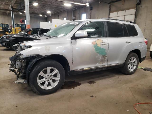 TOYOTA HIGHLANDER 2013 5tdbk3eh1ds199873