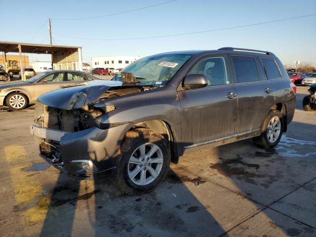 TOYOTA HIGHLANDER 2013 5tdbk3eh1ds200357