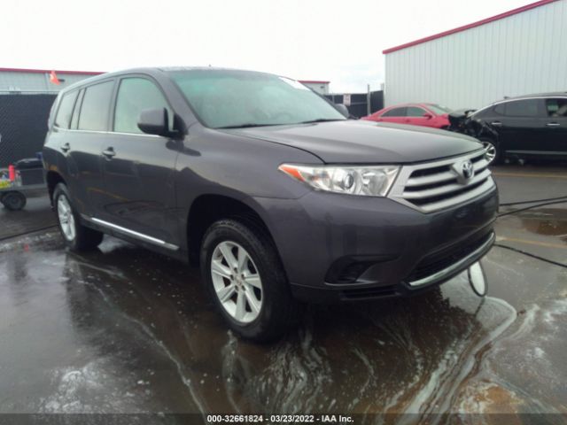 TOYOTA HIGHLANDER 2013 5tdbk3eh1ds201640