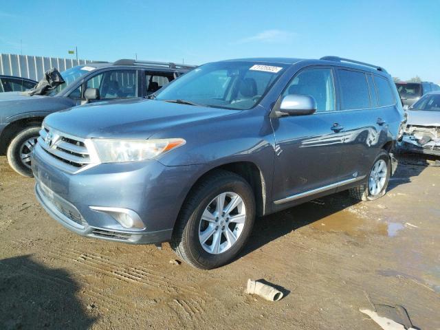 TOYOTA HIGHLANDER 2013 5tdbk3eh1ds203467