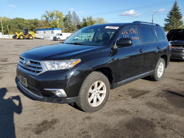 TOYOTA HIGHLANDER 2013 5tdbk3eh1ds207860