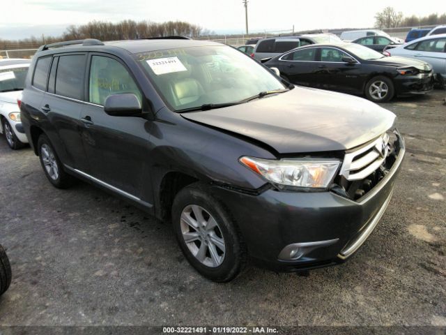 TOYOTA HIGHLANDER 2013 5tdbk3eh1ds211410