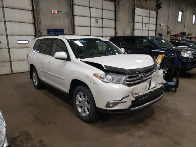 TOYOTA HIGHLANDER 2013 5tdbk3eh1ds213030