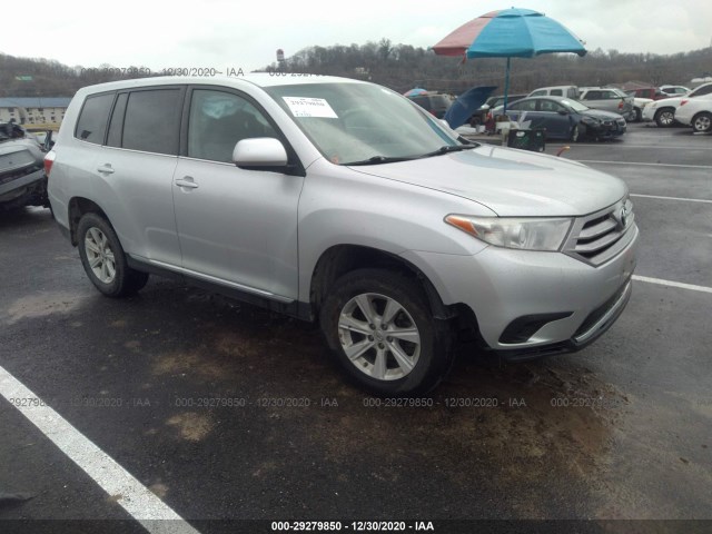 TOYOTA HIGHLANDER 2013 5tdbk3eh1ds220835