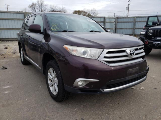 TOYOTA HIGHLANDER 2013 5tdbk3eh1ds224965