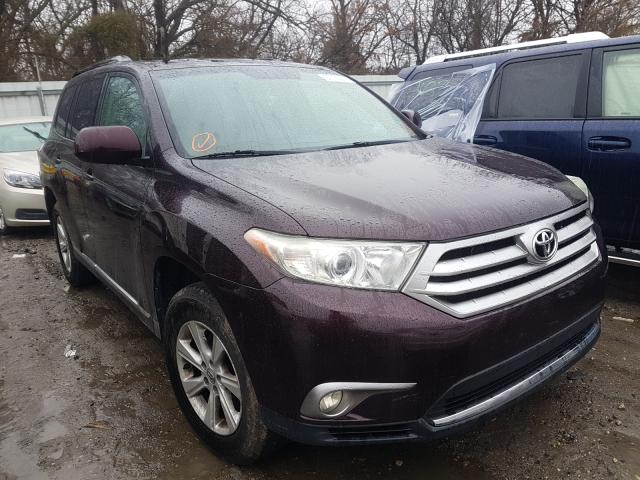 TOYOTA HIGHLANDER 2013 5tdbk3eh1ds230118