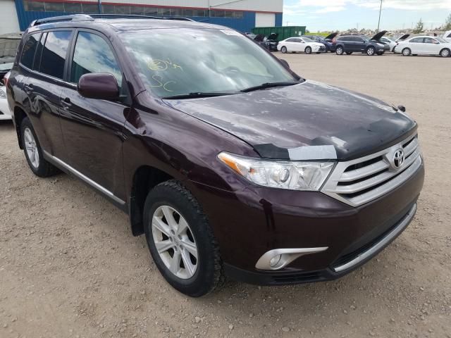 TOYOTA HIGHLANDER 2013 5tdbk3eh1ds238509