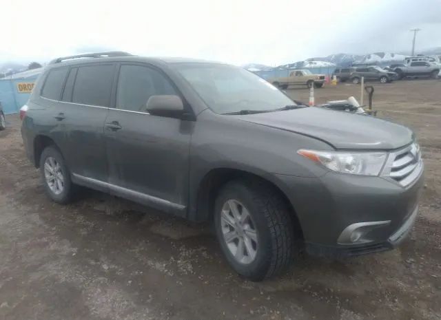 TOYOTA HIGHLANDER 2013 5tdbk3eh1ds250370