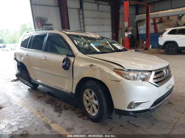 TOYOTA HIGHLANDER 2013 5tdbk3eh1ds259165