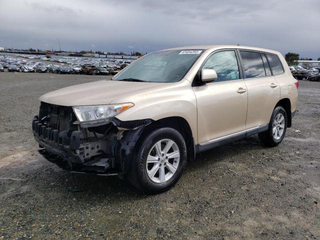 TOYOTA HIGHLANDER 2013 5tdbk3eh1ds260932