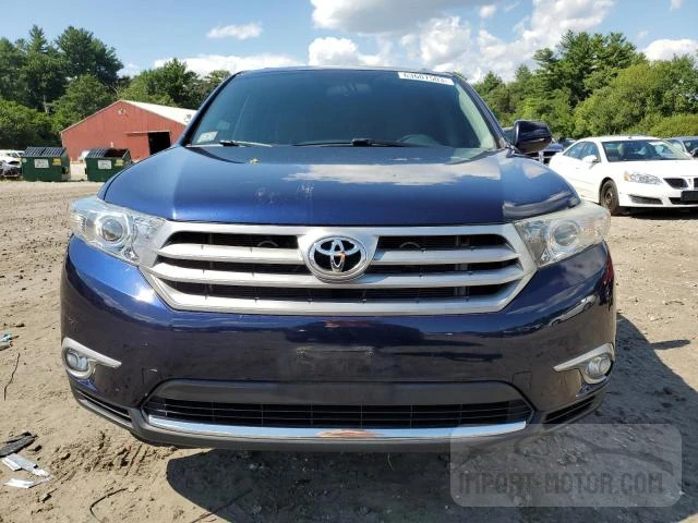 TOYOTA HIGHLANDER 2013 5tdbk3eh1ds261059