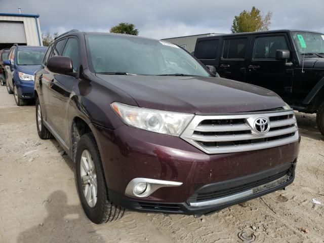 TOYOTA HIGHLANDER 2013 5tdbk3eh1ds261434