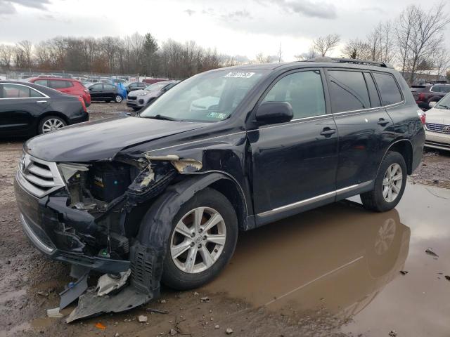 TOYOTA HIGHLANDER 2013 5tdbk3eh1ds261806