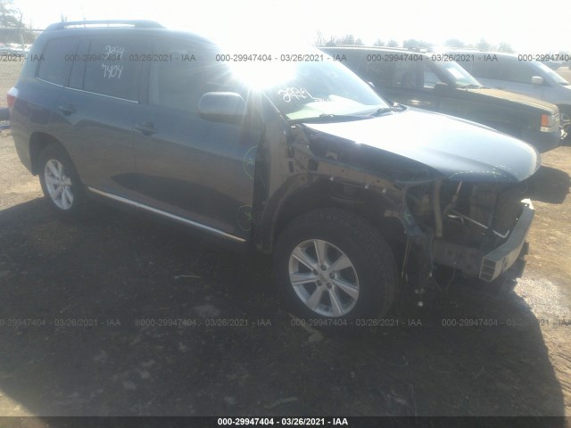 TOYOTA HIGHLANDER 2013 5tdbk3eh1ds264141