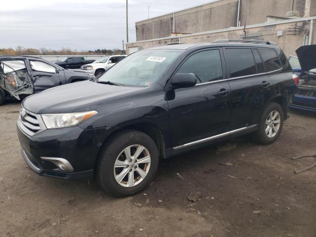 TOYOTA HIGHLANDER 2013 5tdbk3eh1ds265855