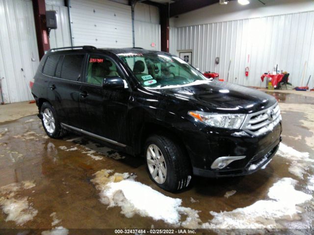 TOYOTA HIGHLANDER 2013 5tdbk3eh1ds268562