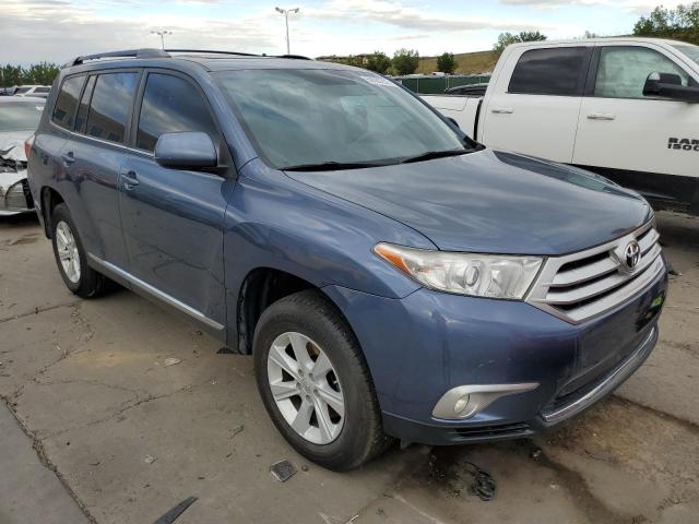 TOYOTA HIGHLANDER 2013 5tdbk3eh1ds278301