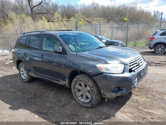 TOYOTA HIGHLANDER 2010 5tdbk3eh2as027833