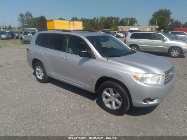 TOYOTA HIGHLANDER 2010 5tdbk3eh2as029775