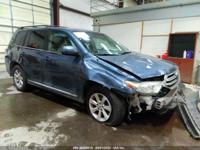 TOYOTA HIGHLANDER 2011 5tdbk3eh2bs048649