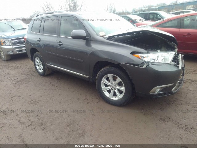 TOYOTA HIGHLANDER 2011 5tdbk3eh2bs049283